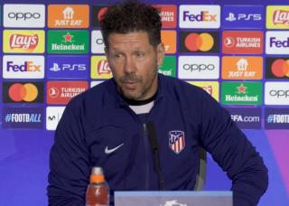 Simeone sees Dortmund as "the team with the most intensity in the Champions League"
