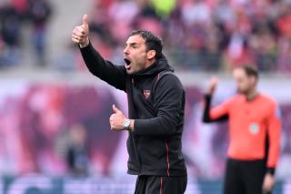 Zsolt Löw unsatisfied with Leipzig's first-half display