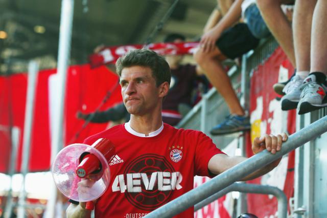 Thomas Müller for FC Bayern.