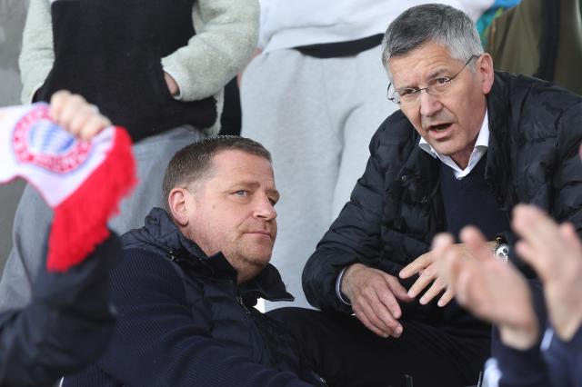 Max Eberl and Herbert Hainer.