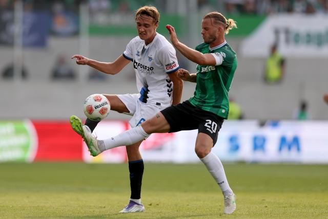 Engelns scored his maiden goal for Paderborn