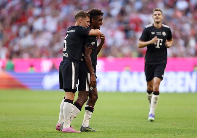 Coman's last goal in Bayern shirt?