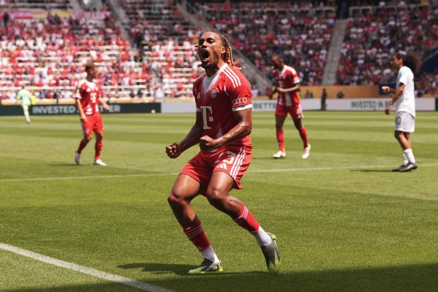 Sacha Boey for Bayern Munich at the FIFA Club World Cup.