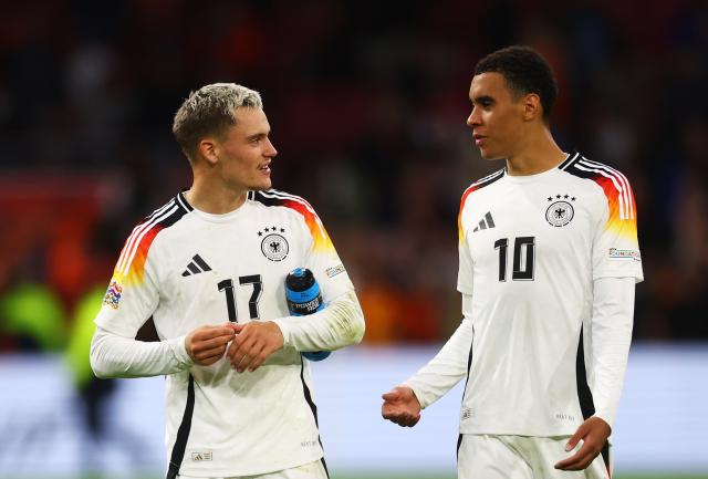 Florian Wirtz and Jamal Musiala for Germany.