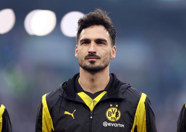 Mats Hummels for Borussia Dortmund.