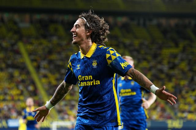 Fabio Silva on loan for UD Las Palmas.