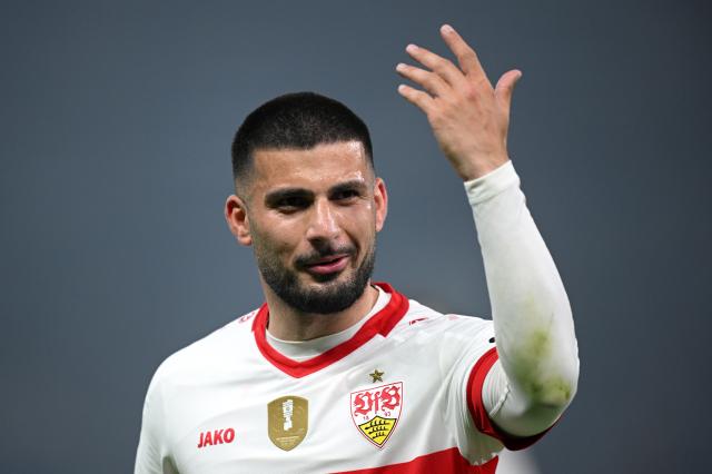 Deniz Undav for Stuttgart.