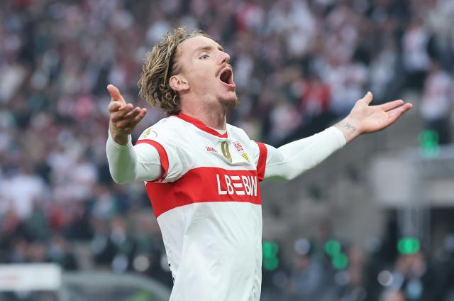 Nick Woltemade for Stuttgart.