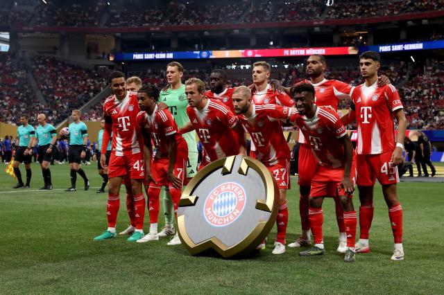 Bayern Munich's team.
