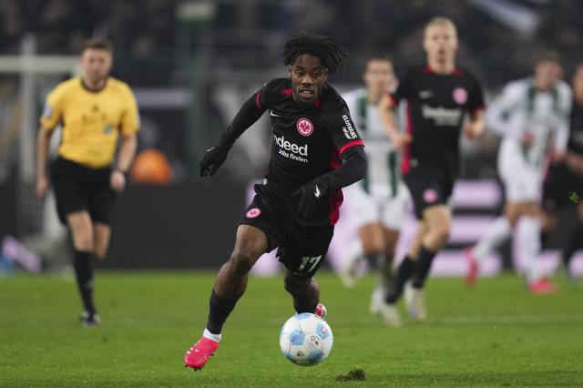 Wahi scored his first Frankfurt goal