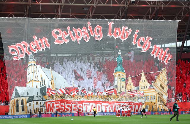RB Leipzig fans.