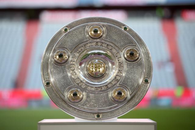 Bundesliga trophy.