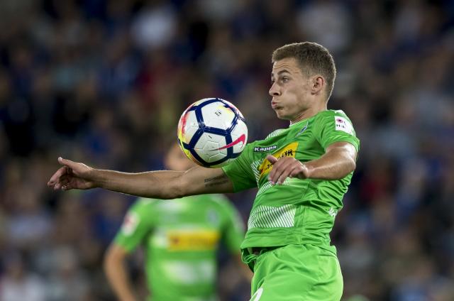 Thorgan Hazard and high-flying Gladbach face RB Leipzig away from home.
