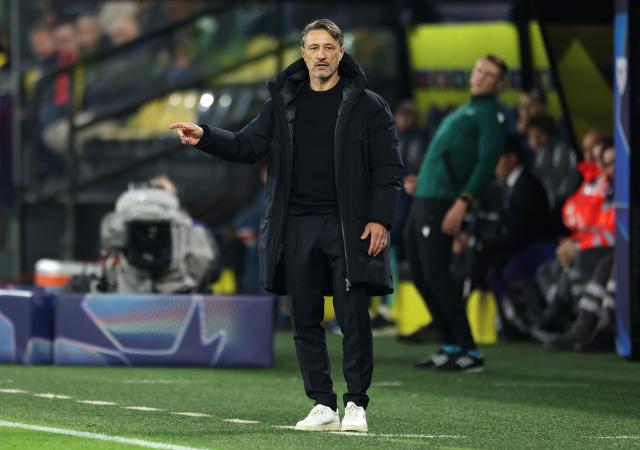 Borussia Dortmund head coach Niko Kovac on the touchline against Athletic Club.
