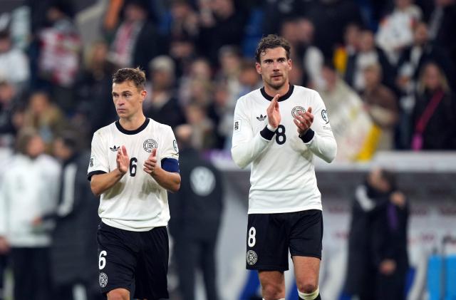 Joshua Kimmich and Leon Goretzka for Germany. Joshua Kimmich and Leon Goretzka for Germany.