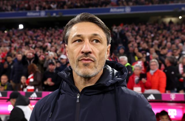 Niko Kovač after the loss against Bayern Munich.