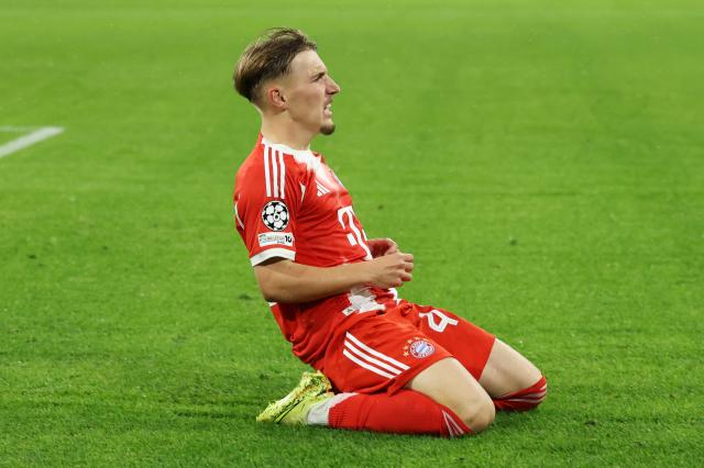 Lennart Karl for Bayern Munich.