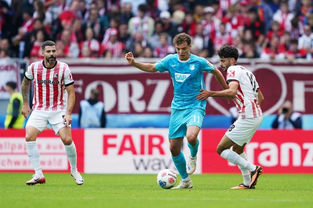 Hoffenheim striker Fisnik Asllani is causing huge problems for Bundesliga defences.