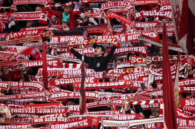 FC Bayern Munich fans.