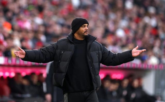 Vincent Kompany during the match against St. Pauli.