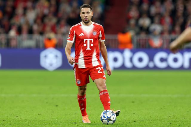 Raphaël Guerreiro for Bayern Munich.