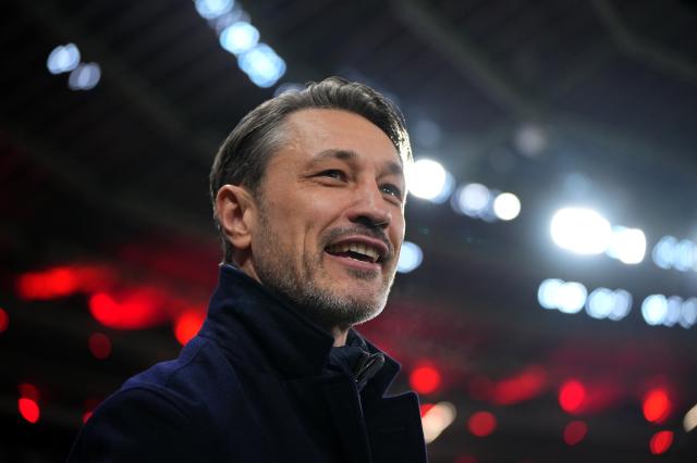 Niko Kovač after the win against Bayer Leverkusen.