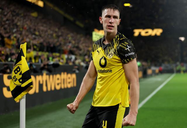 Schlotterbeck scored in Dortmund's Bundesliga clash with Hoffenheim.