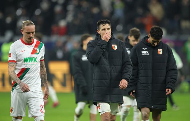 FC Augsburg players.