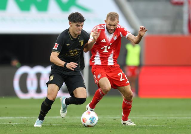 FC Bayern vs. FC Augsburg on matchday 2.
