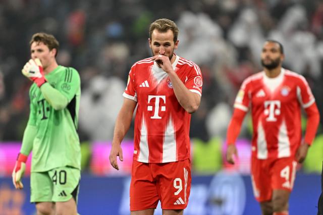 Harry Kane after Bayern's defeat to Augsburg.