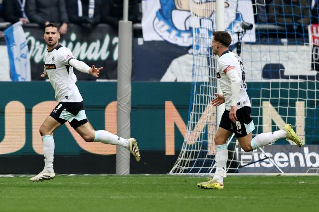 Ivan Prtajin celebrates his goal vs. Schalke - Jan 25 2026