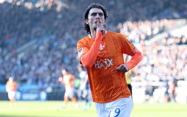 Fraser Hornby of Darmstadt celebrates scoring 