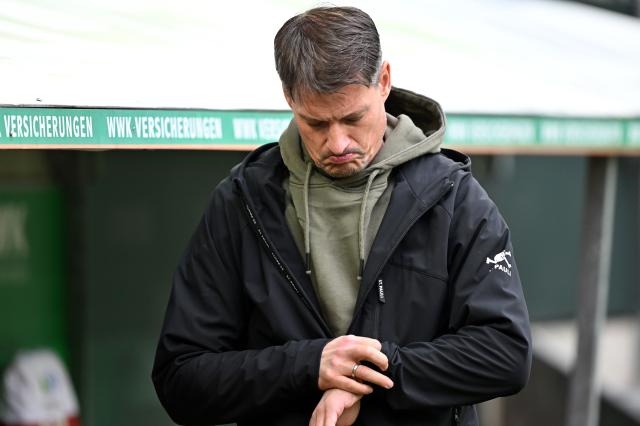 Alexander Blessin, head coach of FC St. Pauli