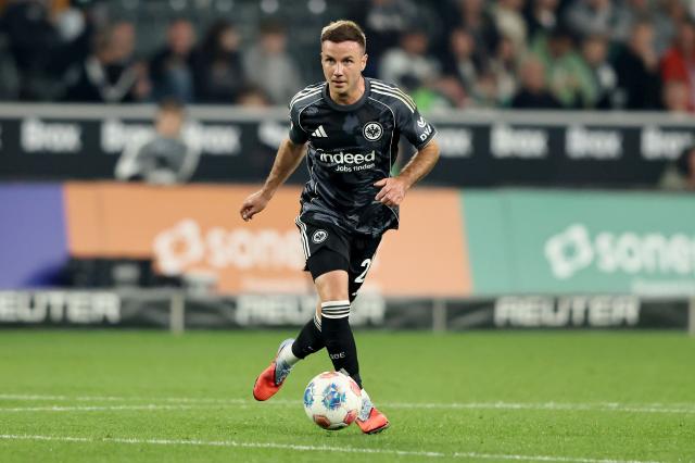 Mario Götze of Eintracht Frankfurt 