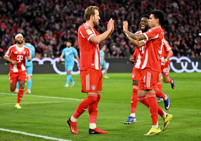 Bayern's goals were shared between Harry Kane and Luis Diaz.