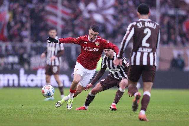 Bilal El Khannouss (VfB) vs. St. Pauli - 7 Feb 2026