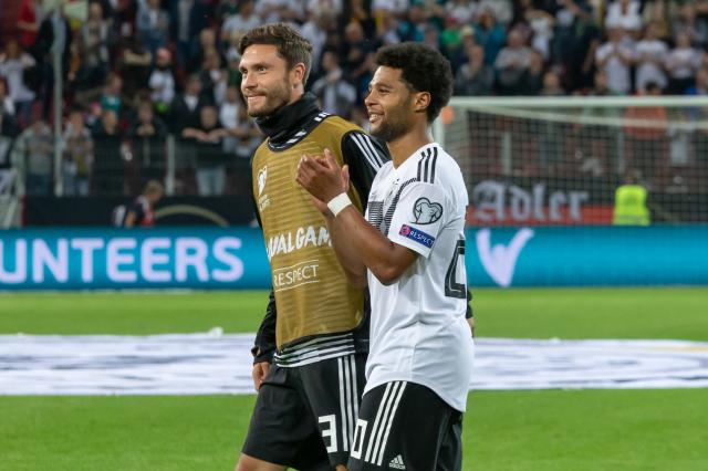 Jonas Hector and Serge Gnabry.