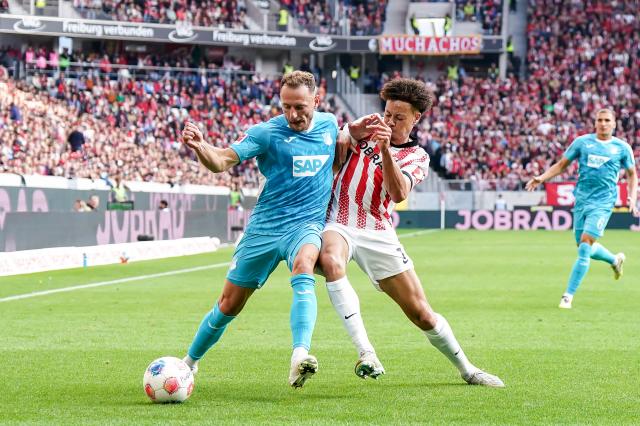 Duel between Freiburg and Hoffenheim