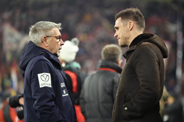 Fischer in discussion with Kehl