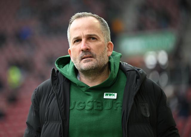 Augsburg head coach Manuel Baum 
