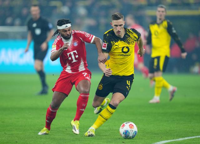 Serge Gnabry vs. Nico Schlotterbeck.