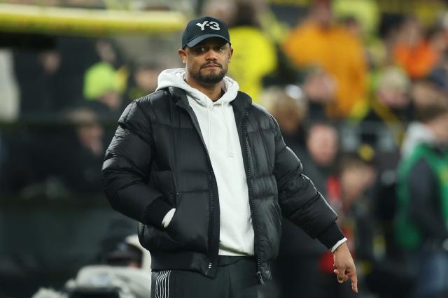 FCB coach Vincent Kompany.