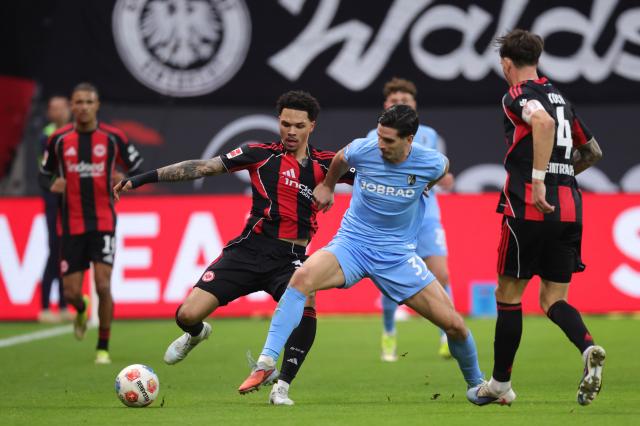 Hard-fought battle in Frankfurt