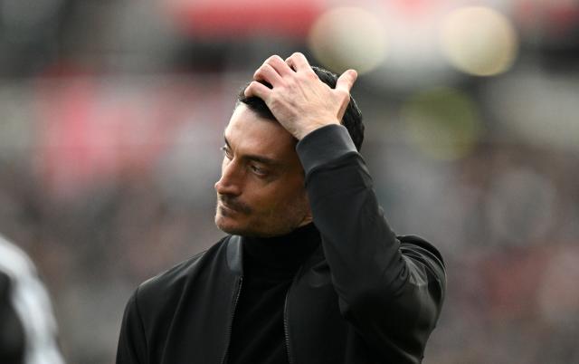 Albert Riera, head coach of Eintracht Frankfurt 