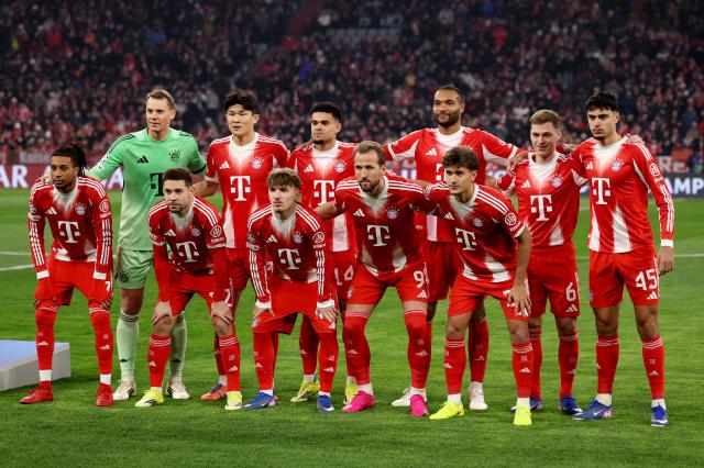 FC Bayern Munich team photo.