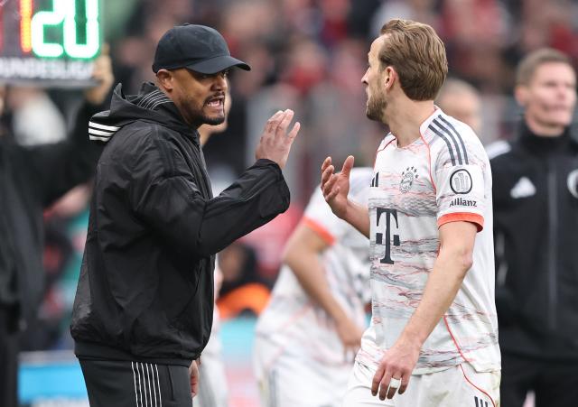 FCB coach Vincent Kompany.