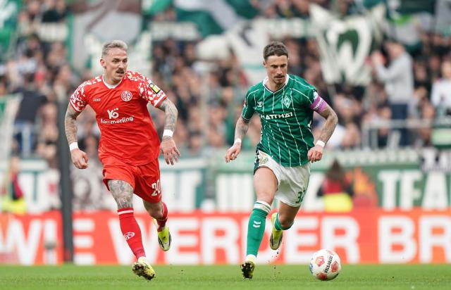 Mainz vs. Werder Bremen.