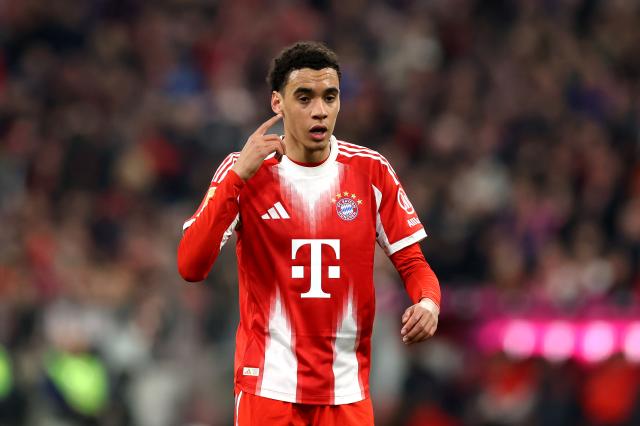 Jamal Musiala for Bayern Munich.