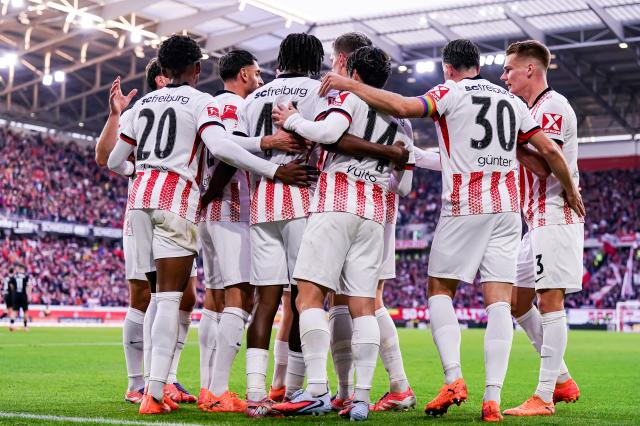 SC Freiburg team photo.
