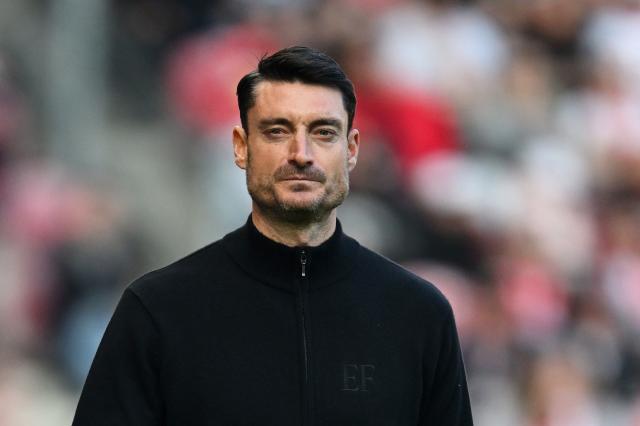 Frankfurt coach Albert Rieira.